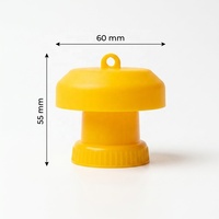 Insectenferomoonval flesadapterdop 30-38mm PP plastic buiten gebruik boerderij fruitvlieg wesp ongediertebestrijding milieuvriendelijke spons
