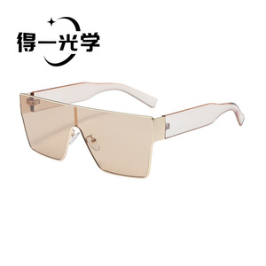 Square Oversized <b>Sunglasses</b> UV400 PC Frame Unisex Fashion Style - Product Image 5