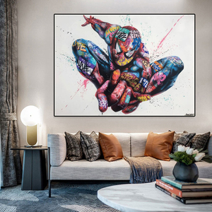 Affiches d'art mural Graffiti <span class=keywords><strong>Street</strong></span> Art Anime, Peintures Pop Movie, Impressions sur toile, Tableaux décoratifs pour salon - Product Image 5