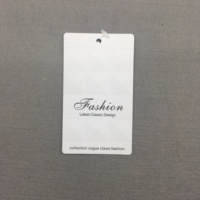 Etiquetas de Papel Ecológicas Personalizadas con Código de Barras/QR, Troqueladas, para Bolsas y Zapatos, Etiquetas de Precio al por Menor, MOQ Bajo