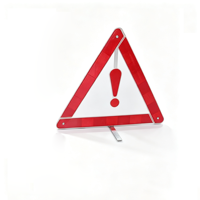 Miroir de sécurité réfléchissant pliable d'urgence, outil, panneau de signalisation LED pour voiture, panneau triangulaire de signalisation routière réfléchissant