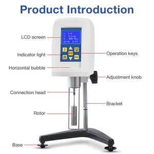 NDJ-99S 20-2000000 Pa.s Laboratory <strong>Viscometer</strong> Smart Digital Display <strong>Viscometer</strong> Portable <strong>Viscometer</strong> - Product Image 4