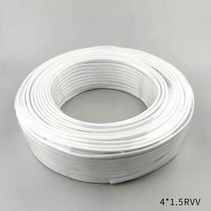 สายไฟหุ้มฉนวนแบบอ่อน Boda 4x1.5 มม. Rvv ความยาว 100 ม. สีขาว ตัวนำทองแดง ฉนวนพีวีซี สำหรับงานไฟฟ้า - Product Image 3