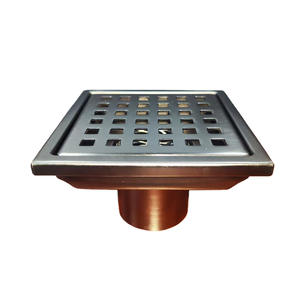 Desagüe de piso de acero inoxidable 304 para baño y ducha, rejilla de alto flujo con brida estándar americana. - Product Image 5