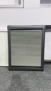 Thiết Kế Mới Hoàn Hảo Phù Hợp Dọc Trượt Di động Rèm Được Xây Dựng Trong Cửa Sổ Cửa Sổ Màn Tổ Ong Rèm Cho Phòng Khách - Product Image 5