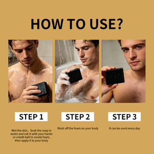 Custom Logo Herbal Cleaning Exfoliating Fragrance Fragrance Nourishing Scent Whitening Laundry Face Body Men's <b>Soap</b> - Product Image 5