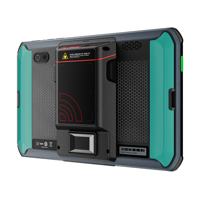 D801 8.0" HD Rugged Android Tablet 2D Barcode Scanner in Stock