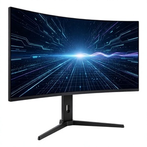 <span class=keywords><strong>Monitor</strong></span> curvo <span class=keywords><strong>OLED</strong></span> para juegos de 45 pulgadas 21:9 WQHD 3440 x 1440 240Hz Pantalla de computadora para Esports, carreras y creación - Product Image 1