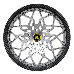 ล้อฟอร์จ JZ 2 ชิ้น ขอบลึก คาร์บอนไฟเบอร์ 5x112 มม. 5x114.3 มม. 5x120 มม. สำหรับ F80 M3 F82 M4 G87 M2 F90 M5 G20 G22 G30 - Product Image 1