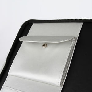 Porta Tarjetas de Visita con Ventana, Bolso con Diseño de Piedra, Carpeta de Documentos A4 Personalizada - Product Image 6