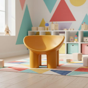 Sedia per Bambini Stile Moderno Gambe a Forma di Elefante, Lusso Leggero, in Plastica Resistente, Sicura ed Ecologica, Divano per Camera da Letto - Product Image 2