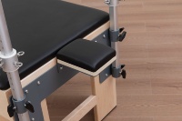 Lit de Pilates Cadillac en érable, fourni directement par l'usine, avec cadre de support robuste en alliage d'aluminium, équipement de studio pour le fitness du corps entier