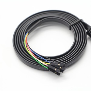 OEM/ODM FTDI FT232RL Chip <b>USB</b> <b>A</b> to Dupont 6Pin 0.1" Pitch TTL 3.3V 5V UART Cable Flat Wire for Router GPS Download Debugging - Product Image 2