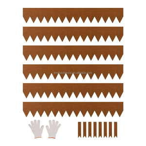 Bordatura Paesaggistica in Acciaio Corten Personalizzata, Striscia Isolante di Facile Installazione per Giardini Residenziali e Commerciali - Product Image 2