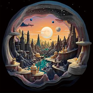 Puzzle pour adultes de 1000 pièces, thème Guitare, Nuit de lune, Mystère d'homicide, Papillon, Fleur bleue, Puzzle artistique stimulant, 26,6 x 19,2 pouces - Product Image 3