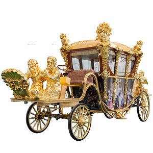 Promotion : Chariot Électrique Royal Sculpté pour Mariages et Visites Touristiques – Fabricant de Voitures Électriques Sans Chevaux - Product Image 1