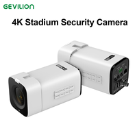 Cámara de Transmisión en Vivo para Estadios 4K 60FPS con Zoom Óptico 12X y NDI | Cámara PTZ HX2 3G-SDI HDMI USB 3.0 PoE H.265 para Campos Deportivos