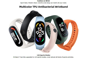 <span class=keywords><strong>Xiaomi</strong></span>-<span class=keywords><strong>Bracelet</strong></span> <span class=keywords><strong>connecté</strong></span> <span class=keywords><strong>Mi</strong></span> <span class=keywords><strong>Band</strong></span> 7, avec écran AMOLED, étanche, capteur d'activité physique avec BT et mesure du taux d'oxygène dans le sang, <span class=keywords><strong>6</strong></span> couleurs - Product Image 2