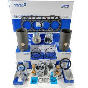 IZUMI 4TNE94 4TNE98 4TNE106 mesin piston silinder liner kit gasket suku cadang mesin yanmar