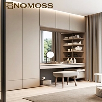 Meubles de chambre à coucher au design simple, armoire en bois avec rangement, armoire de chambre à coucher de luxe avec tiroir, moderne pour la chambre