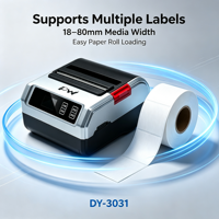 Printer Label Thermal Langsung dan Printer Label Digital Bluetooth Thermal Transfer untuk Menonaktifkan Tag RFID