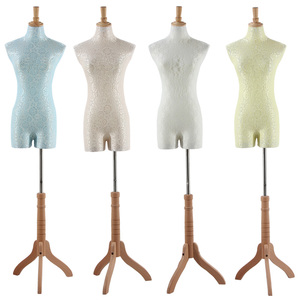 Couturière torse femmes tissu couvert <span class=keywords><strong>buste</strong></span> de couture <span class=keywords><strong>mannequin</strong></span> pour les tailleurs maniquine maniquies - Product Image 5
