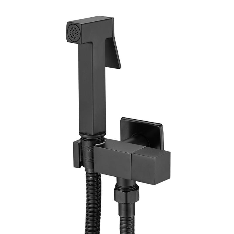 Pistolet de pulvérisation en alliage de corps d'eau froide unique noir