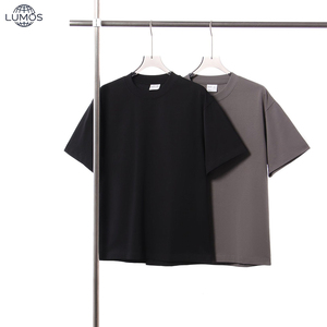 <span class=keywords><strong>Camiseta</strong></span> de Cuello Redondo Vintage de 300 Gramos, 100% Algodón, Talla Grande, Lisa, para Hombre, con Logotipo Personalizado al por Mayor - Product Image 5