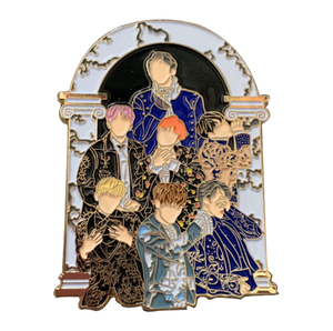 Personalizado niño corea del ídolo de Metal personalizado suave Kpop esmalte Pin productor - Product Image 1