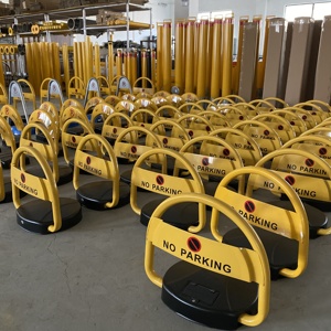 Dissuasori pieghevoli per il parcheggio e la protezione del parcheggio per la barriera di parcheggio, blocco del dispositivo di parcheggio con telecomando - Product Image 4