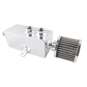 Nouveau Collecteur d'huile universel 2L de haute qualité, 2 ports AN10, filtre de purge, robinet de vidange, avec déflecteurs, pour amélioration des performances du système de carburant, MOQ5 - Product Image 2