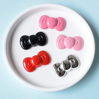 Grote rode kitten auto-aanpasbare patch cartoon biscuit hoofd mobiele telefoonhoesje DIY accessoires materialen nageldecoratie