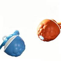 Langlebiger TPU Bionischer Beweglicher Hundeball Intelligentes Interaktives Hundespielzeug Automatisch Hüpfender Rollender Ball zum Zähneknirschen