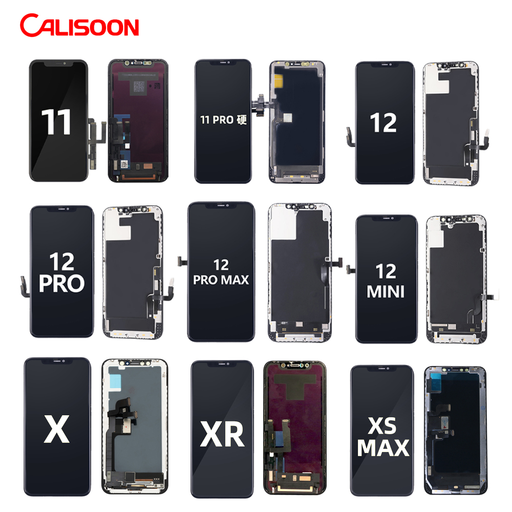 Прямая поставка с завода Оригинальный ЖК-дисплей для мобильного телефона для iphone x xs xr 11 12 13 pro max ЖК-дисплей oled сенсорный экран дигитайзер