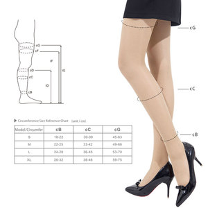 ถุงเท้ารัดกล้ามเนื้อสำหรับเล่นกีฬาสำหรับผู้ชายผู้หญิงเปิดนิ้วเท้าอเนกประสงค์ถุงเท้ารัดกล้ามเนื้อ20-30mmhg ต้นขาสูงป้องกันเส้นเลือดขอดถุงเท้ารัดกล้ามเนื้อสำหรับ - Product Image 4