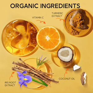 In Stock naturale cura della pelle riscaldamento massaggio del corpo Scrub alleviare i dolori muscolari estratti vegetali esfolianti curcuma organico Scrub per il corpo - Product Image 6