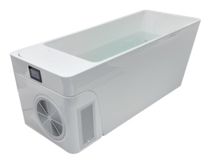 Baignoire Spa Carrée Acrylique Écologique 1 Place EW avec Système de Contrôle GECKO, Installation Facile, Design Moderne Autoportant - Product Image 3