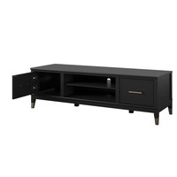 Meuble TV moderne de 50 à 65 pouces, table console, style antique avec tiroirs, panneau en bois pour le salon, fabricant direct