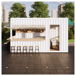 Casa Contenedor Prefabricada De Lujo De 20 Pies De Gran Venta, Casas <span class=keywords><strong>Prefabricadas</strong></span> De Concreto A Buen Precio Con 2 Dormitorios - Product Image 4