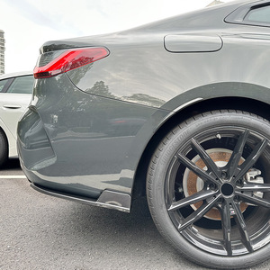 BMW 4 Series G22 G23 M Sport Rear Corner Deflector Carbon Fiber Texture ABS Adhesive Weather Shields Exterior Modification - Product Image 3