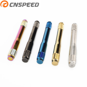 Pasadores de alineación de neumáticos CNSPEED M12x1.25 de aleación de aluminio para tornillos de fijación de ruedas de coches alemanes - Product Image 1
