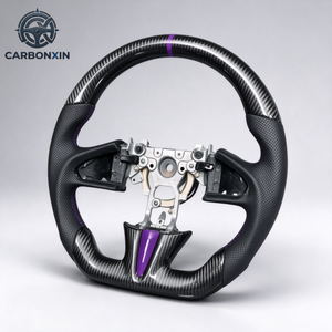 Volant de voiture en fibre de carbone forgée pour Infiniti Q50 G37 Qx70 Fx35 G37s Q60 Q70 Q50s G35 Ex35 Q40 G37x M37 Qx60 Sedan 2014 - Product Image 5
