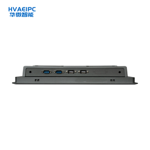 מחשב פאנל תעשייתי מיני חדש ללא מאוורר בגודל 17 אינץ', מחשב עמיד עם 2 יציאות גיגה-ביט אתרנט, מסך מגע רזיסטיבי LCD TN, מעבד Intel Core I5, תקע אירופאי - Product Image 3