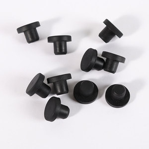 Bouchon en caoutchouc de silicone personnalisé, bouchon en caoutchouc <span class=keywords><strong>EPDM</strong></span> NBR, embout en caoutchouc, étanchéité, anti-poussière, composant en caoutchouc industriel OEM - Product Image 3