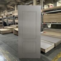 Revêtements de porte en MDF de haute qualité, panneaux de porte moulés en HDF, placages de porte moulés, vente directe d'usine