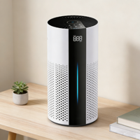 Purificateur d'air intelligent HEPA pour la maison avec filtre HEPA et UV en option pour les propriétaires d'animaux