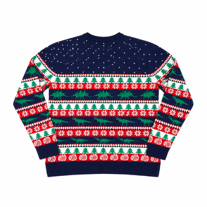 Hot <strong>Sale</strong> Custom <strong>Christmas</strong> Sweater Knitted Ugly Sweater Pullover <strong>Man</strong> Xmas <strong>Jumper</strong> Crew Neck Ugly Sweater - Product Image 4
