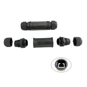 IP67 không thấm nước <span class=keywords><strong>RJ45</strong></span> nối đôi đầu ngoài trời Lan coupler <span class=keywords><strong>adapter</strong></span> cho Cat5 Cat6 CAT7 <span class=keywords><strong>8P8C</strong></span> cáp mở rộng - Product Image 1