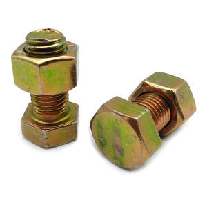 Tornillo de perno de grado 8,8 DIN931 DIN933 Perno hexagonal galvanizado de acero al carbono Métrico - Product Image 3