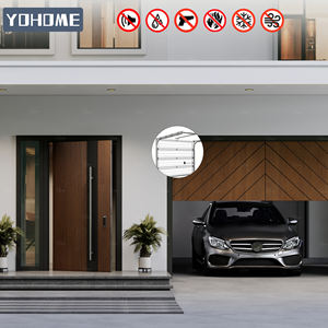 <span class=keywords><strong>Porte</strong></span> <span class=keywords><strong>de</strong></span> <span class=keywords><strong>garage</strong></span> <span class=keywords><strong>sectionnelle</strong></span> moderne isolée automatique en alliage d'aluminium pour villa, Arabie Saoudite, Qatar, Dubaï - Product Image 5